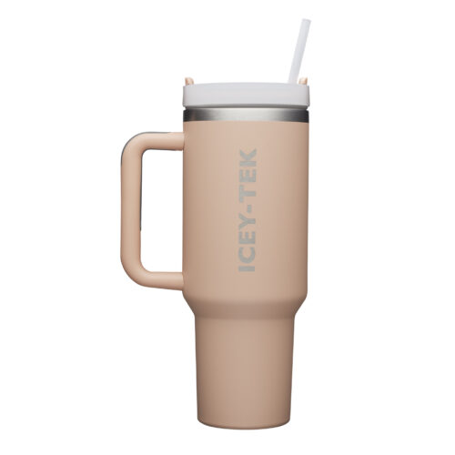 SMOOTHIE TUMBLER ICEY-TEK 1.1ltr INSULATED MOCHA