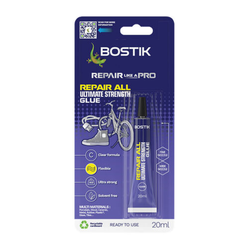 BOSTIK REPAIR ALL ULTIMATE STRENGTH GLUE