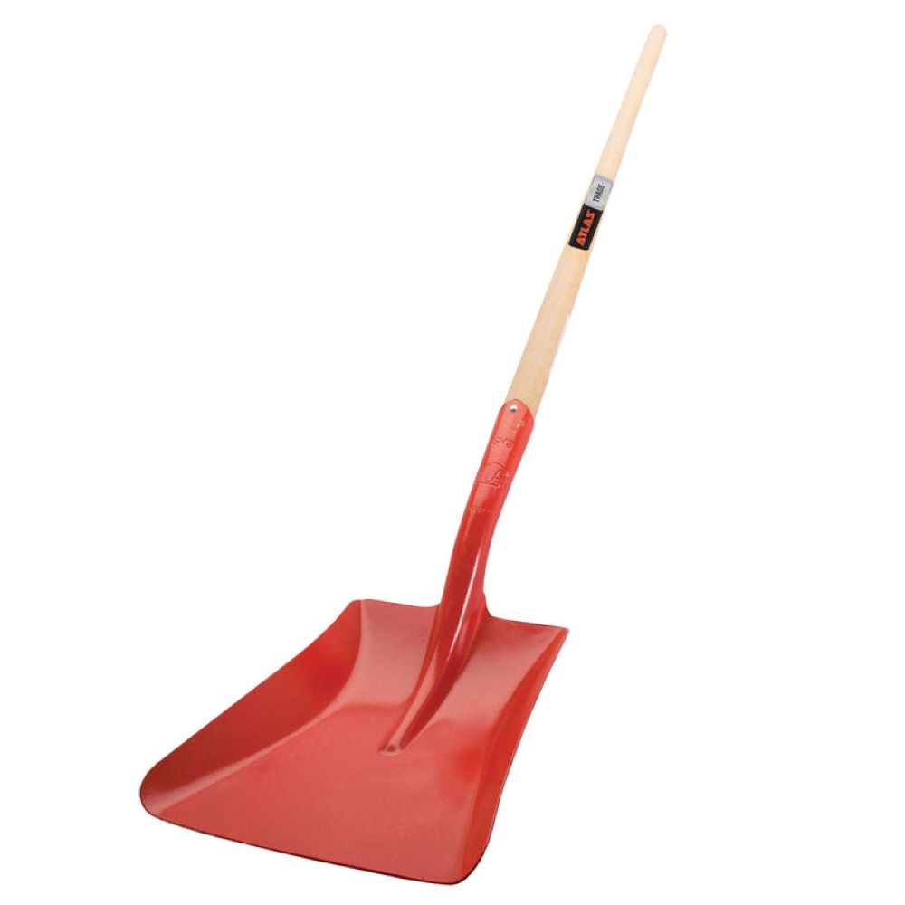 SHOVEL LHSM ATLAS #3 WOOD HANDLE 02614