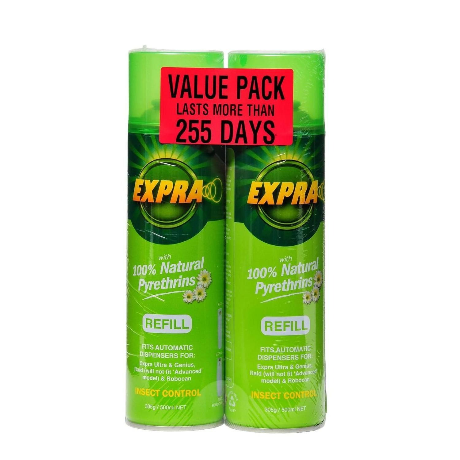 EXPRA REFILL MULTI-FIT 305g NATURAL GREEN TOP 2-PK