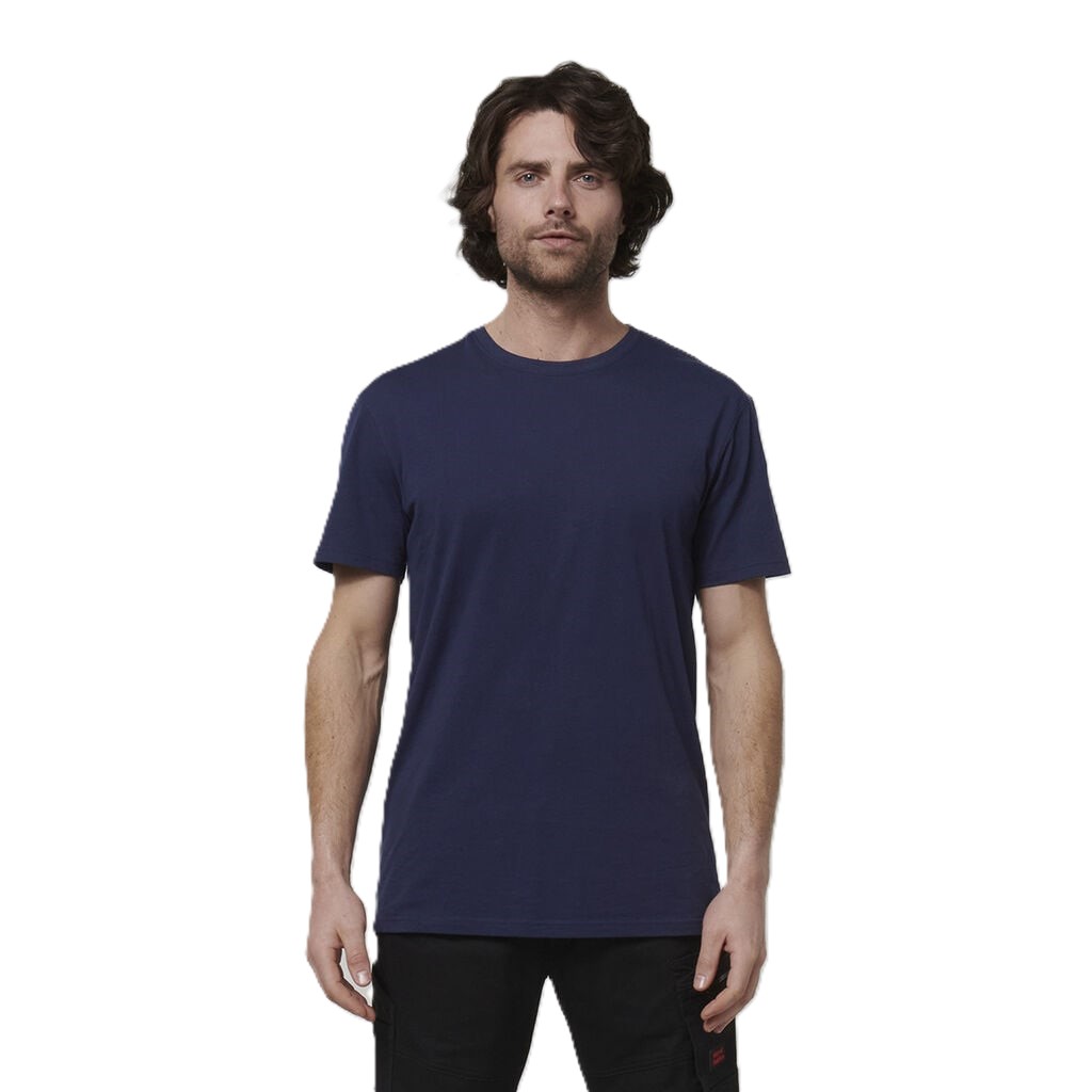 HARD YAKKA CORE TEE SHIRT XL *NAVY*