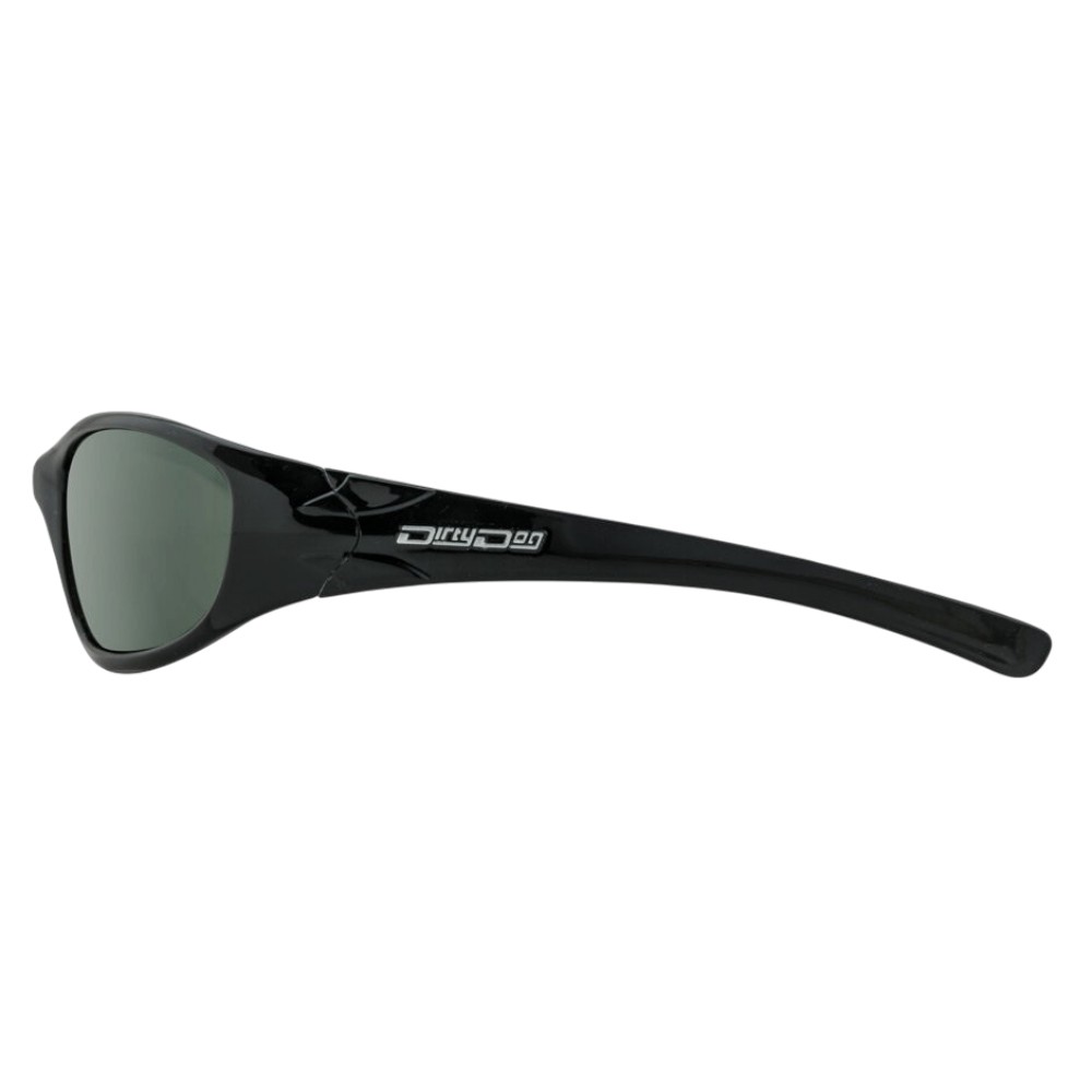 DIRTY DOG SAFETY SUNGLASSES COAL BLACK/GREEN - Image 3