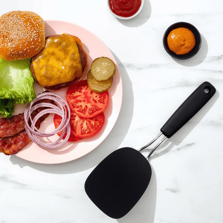 FLEXIBLE TURNER OXO SILICONE BLACK 31cm - Image 3