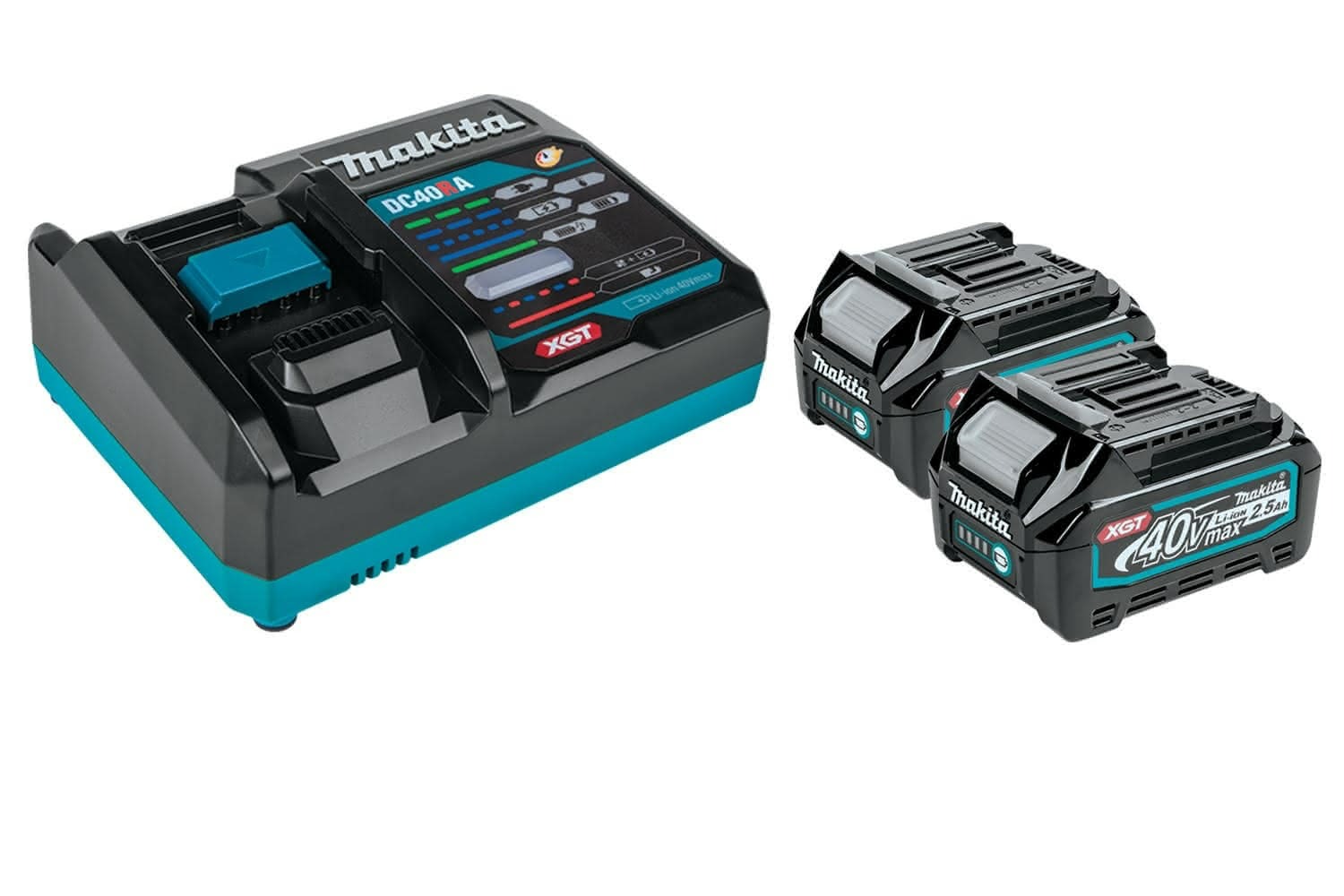 MAKITA BATTERY & CHARGER KIT 40v 2.5ah (1913Y6-3)