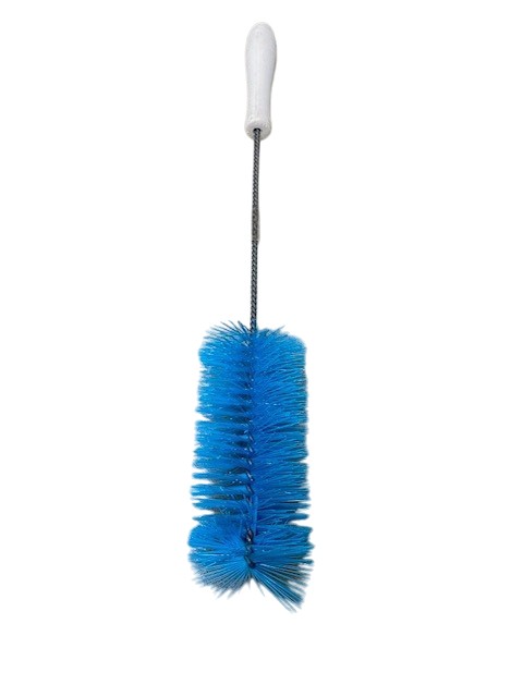 BOTTLE BRUSH 75mm NYLON BLUE BRISTLE