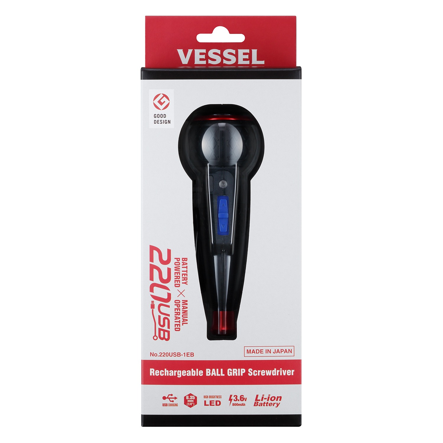 DRILL VESSEL 3.6v HI-SPEED SCREWDRIVER Li-ON USB