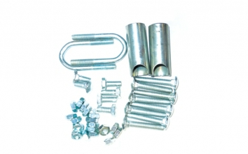 AXLE FITTING KIT GREENS WHEELBARROW 8pce (HANDIMAN/ECO)