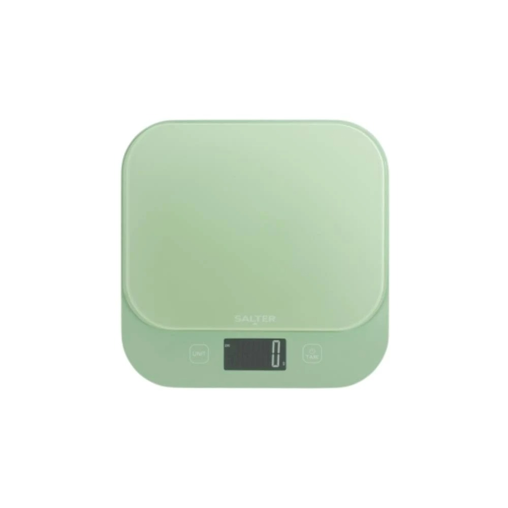 SCALE KITCHEN SALTER ELECTRONIC WATERPROOF GREEN 10kgx1g