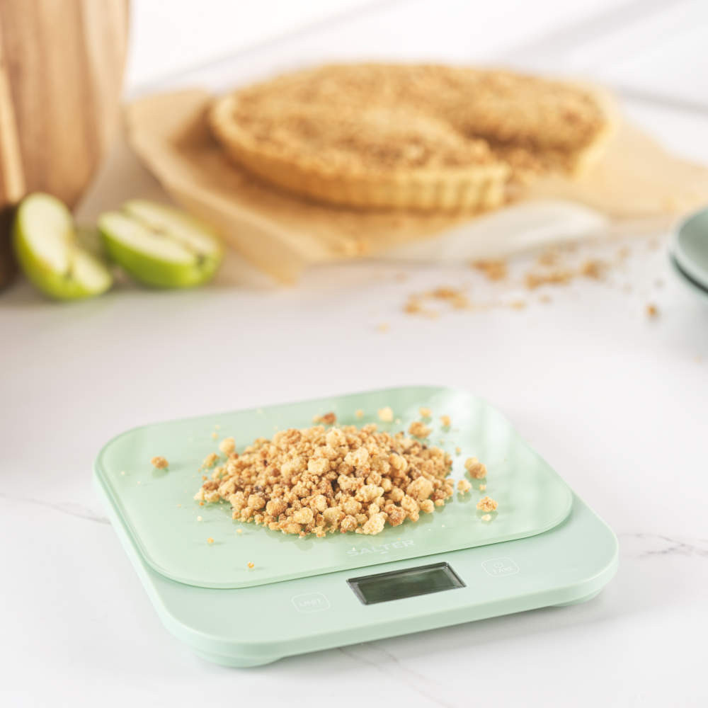 SCALE KITCHEN SALTER ELECTRONIC WATERPROOF GREEN 10kgx1g - Image 2
