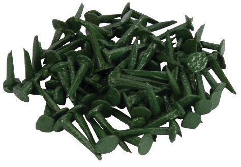 GIMP PIN 13mm GREEN 30g PKT (HANDYPAK)