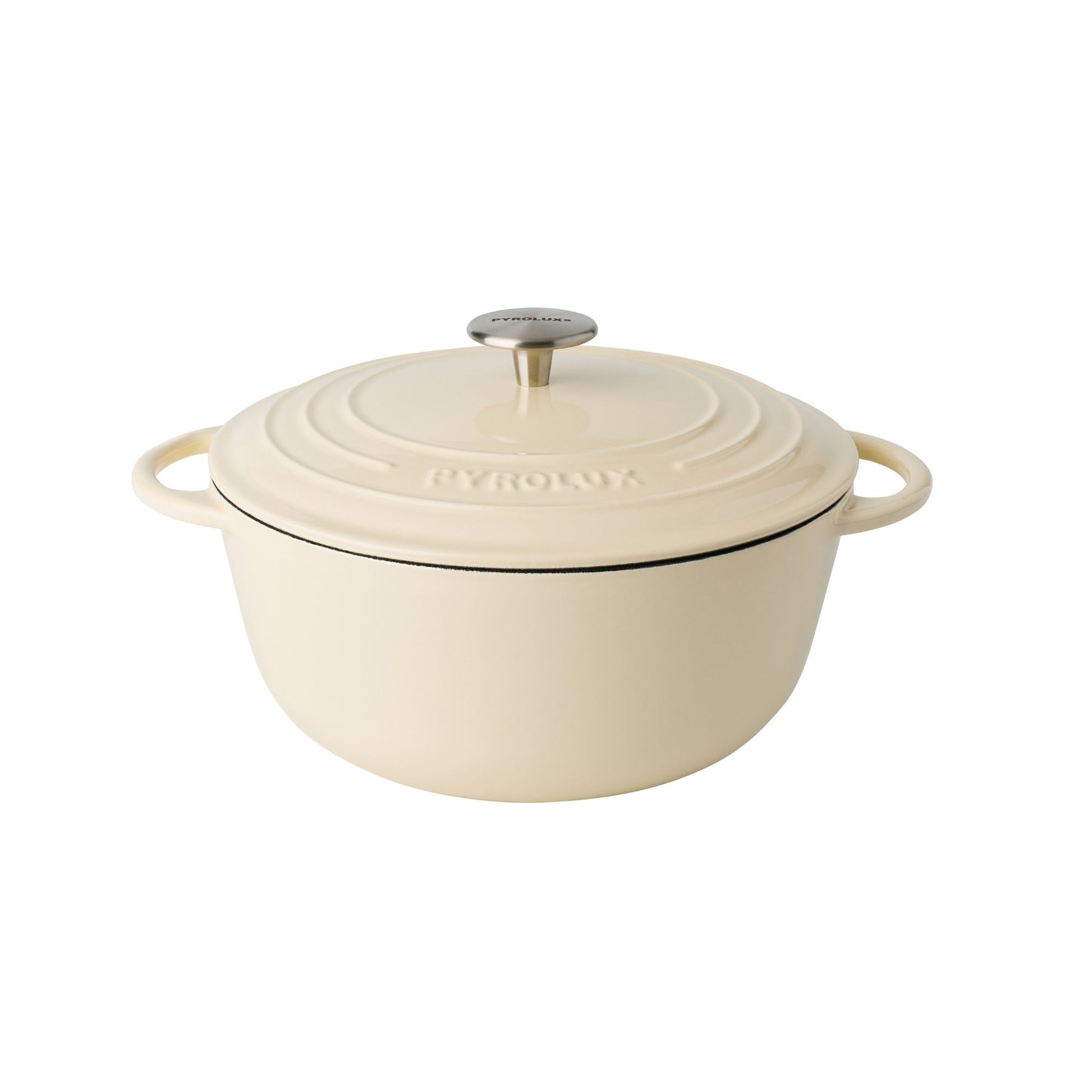 ROUND FRENCH OVEN PYROLUX 24cm 4ltr MERINGUE