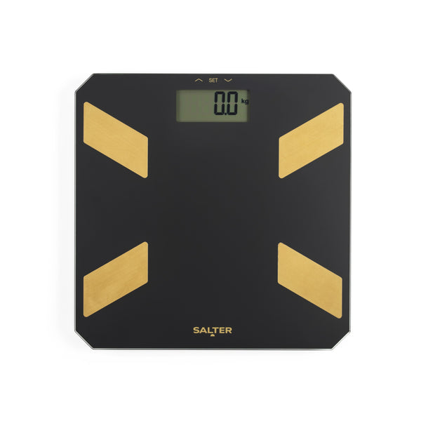 SCALE BATHROOM SALTER ELECTRONIC GLASS ANALYSER 180kgx1lb