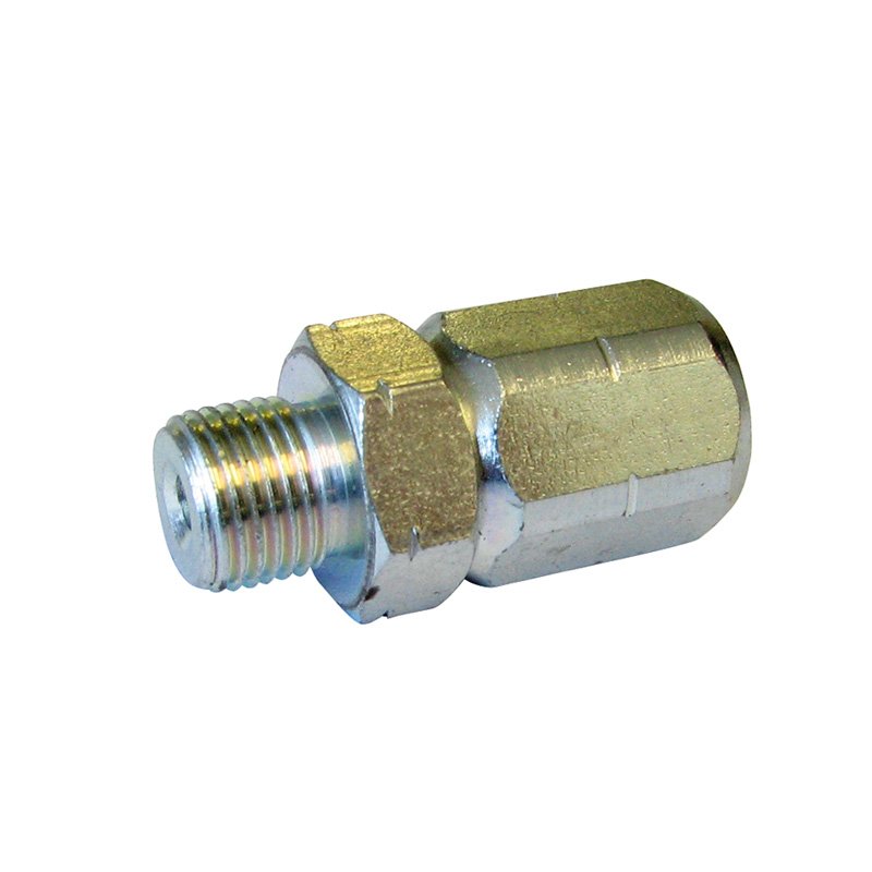 ALEMLUBE STRAIGHT GREASE GUN SWIVEL 1/8BSP MALE X 1/8BSP FEMALE