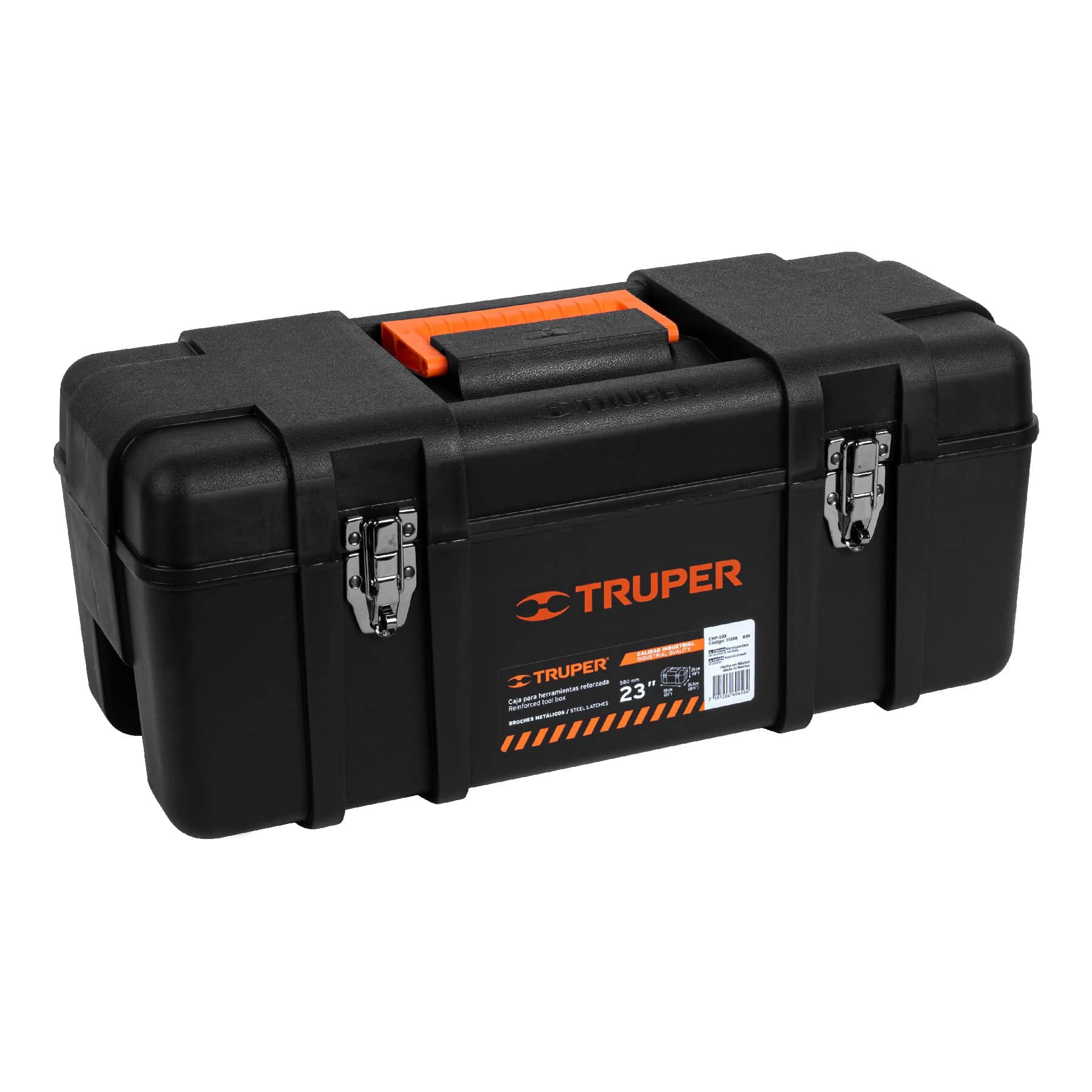 TOOL BOX TRUPER 575mm PLASTIC WITH REMOVABLE TRAY