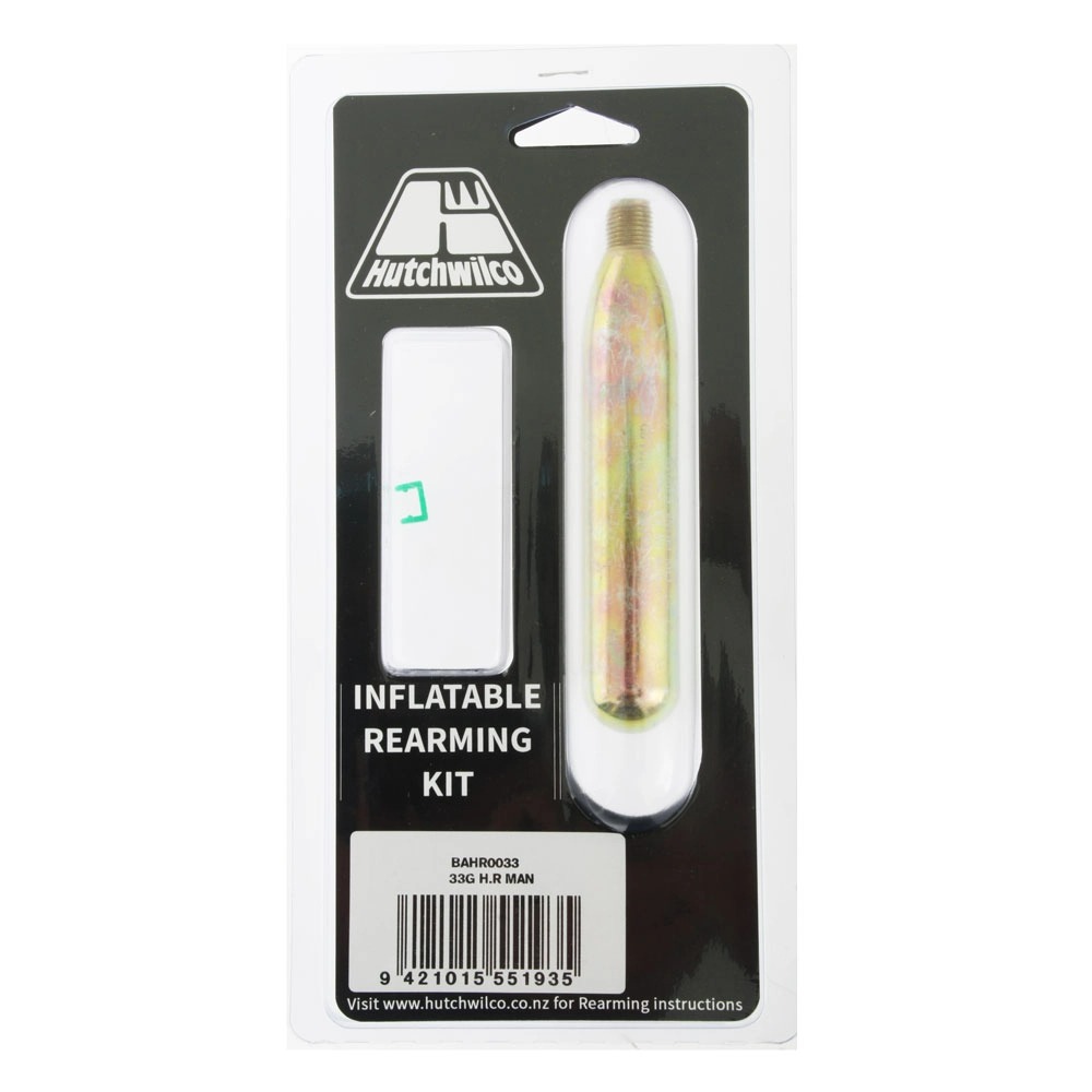 HUTCHWILCO CO2 RECHARGE KIT FOR 150N MANUAL LIFEJACKET 33g