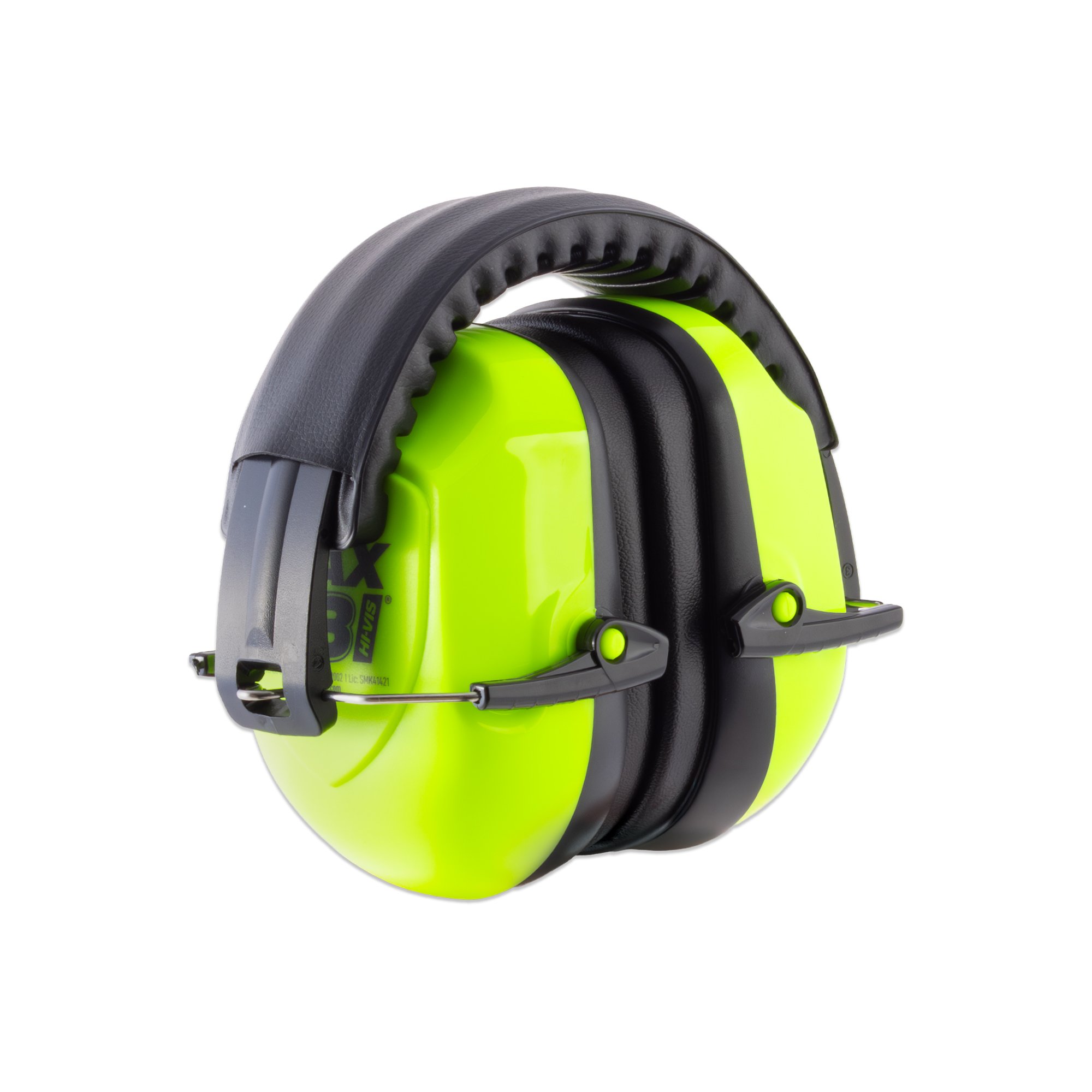 EAR MUFF ESKO MAX33HV CLASS 5 FOLDING HI-VIS GREEN - Image 2
