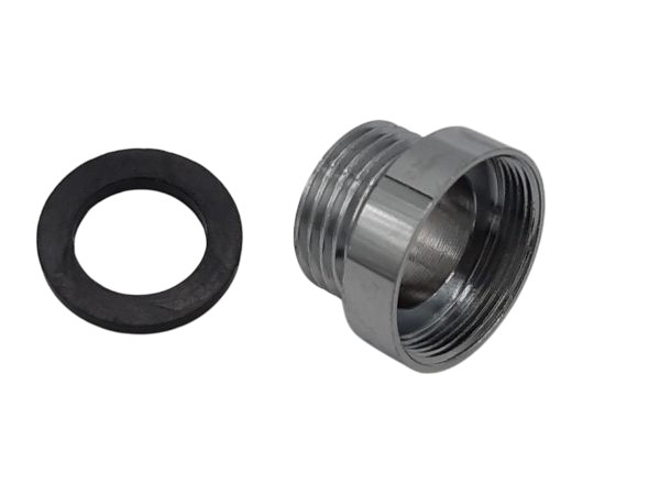 HANDSHOWER TAP ADAPTOR PACIFIC PLUMBING M24-15mm (1/2bsp) M/F