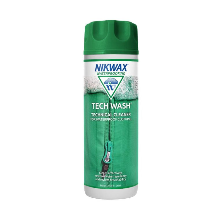 TECH WASH NIKWAX CLEANER FOR WATERPROOF CLOTHING 300ml