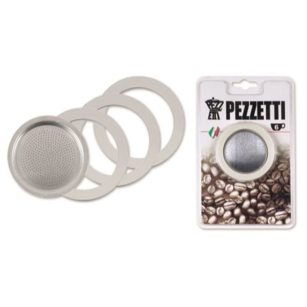 GASKET & FILTER FOR COFFEE MAKER PEZZETTI ITALE EXPRESS 2cup
