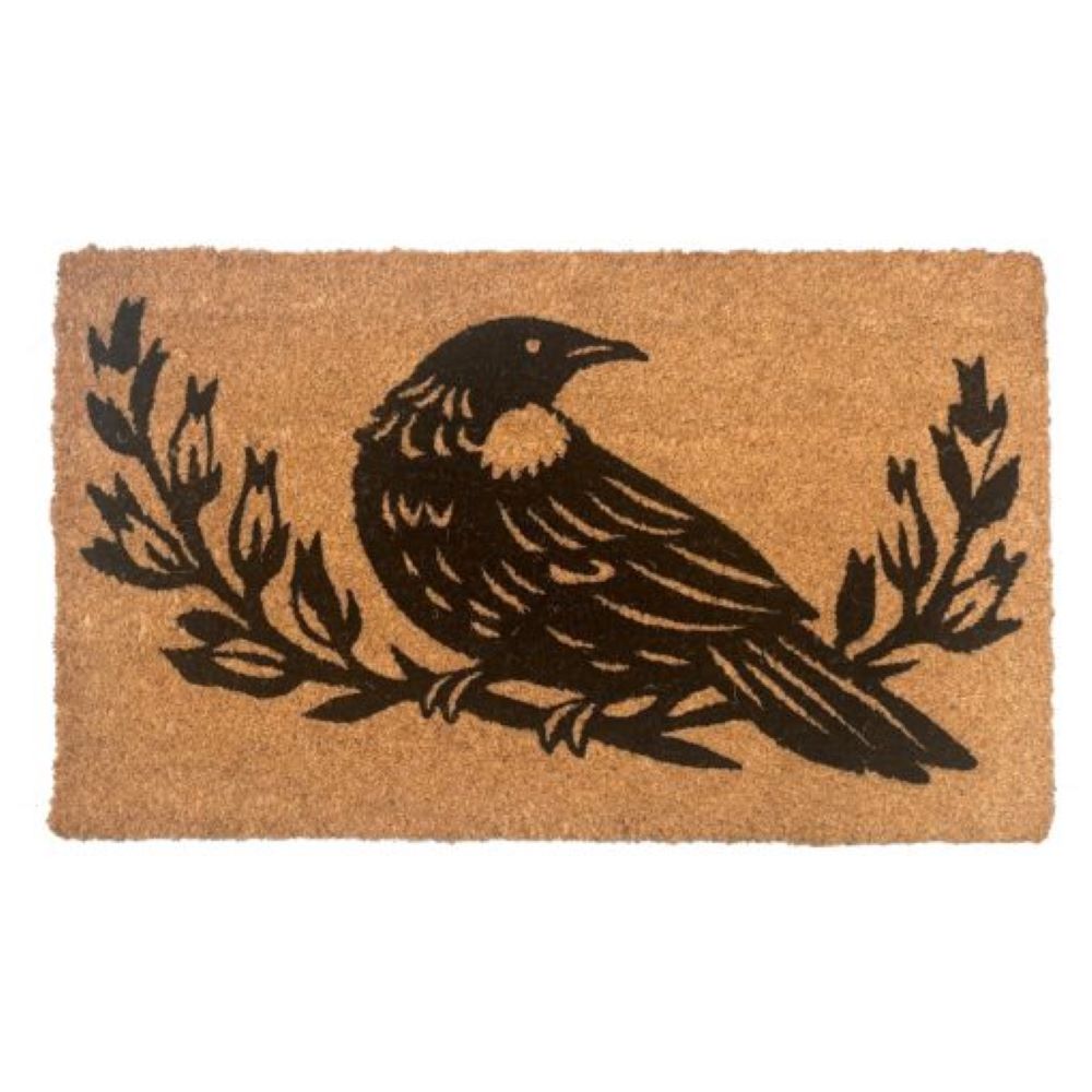 DOOR MAT COIR 750x450mm VINYL BACKING TUI GROVE