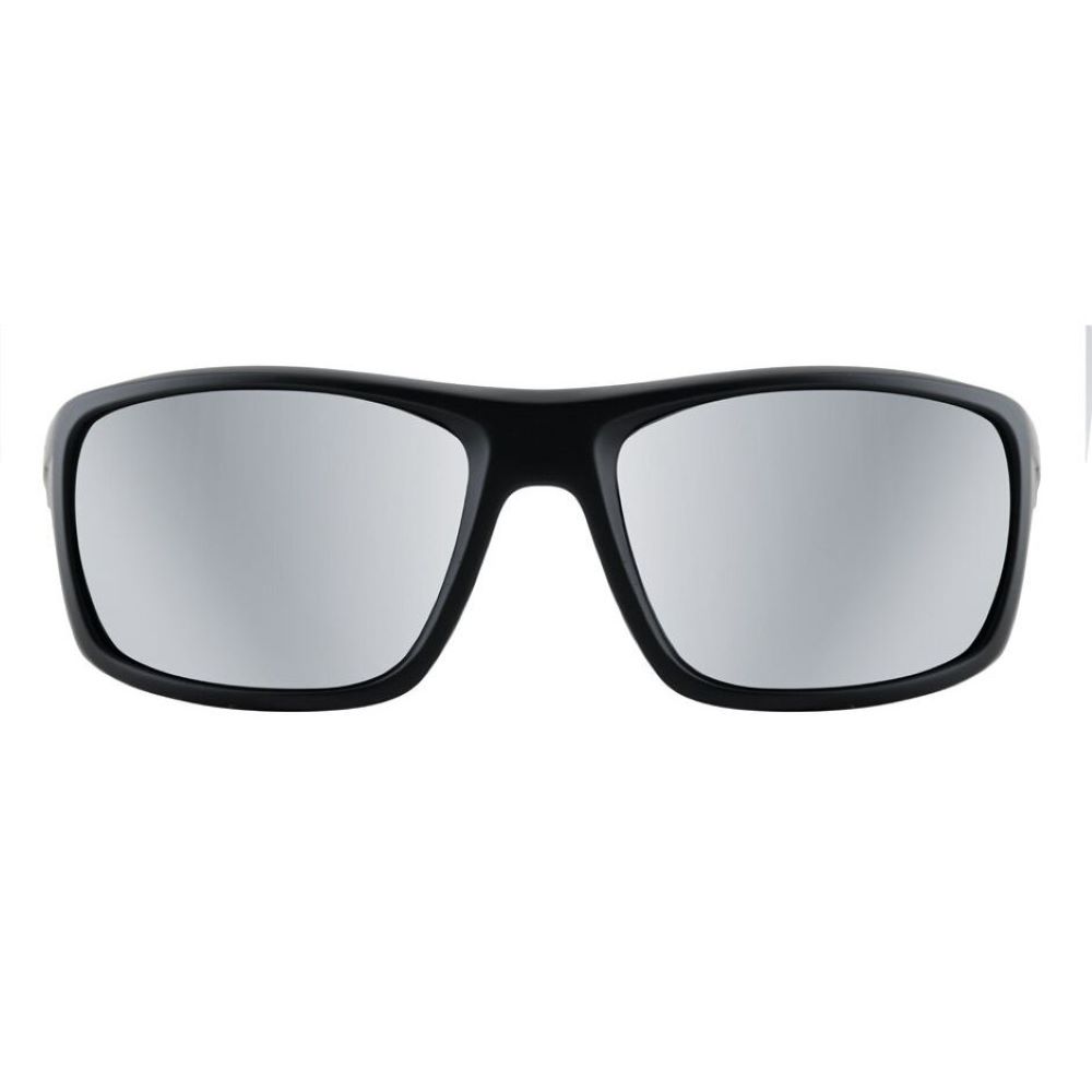 SUNGLASSES DIRTY DOG POLARISED AXLE BLACK-GREY/ SILVER MIRROR - Image 2