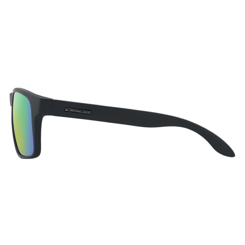 SUNGLASSES DIRTY DOG POLARISED ELECTRODE BLACK-GREY/ GREEN MIRROR - Image 3