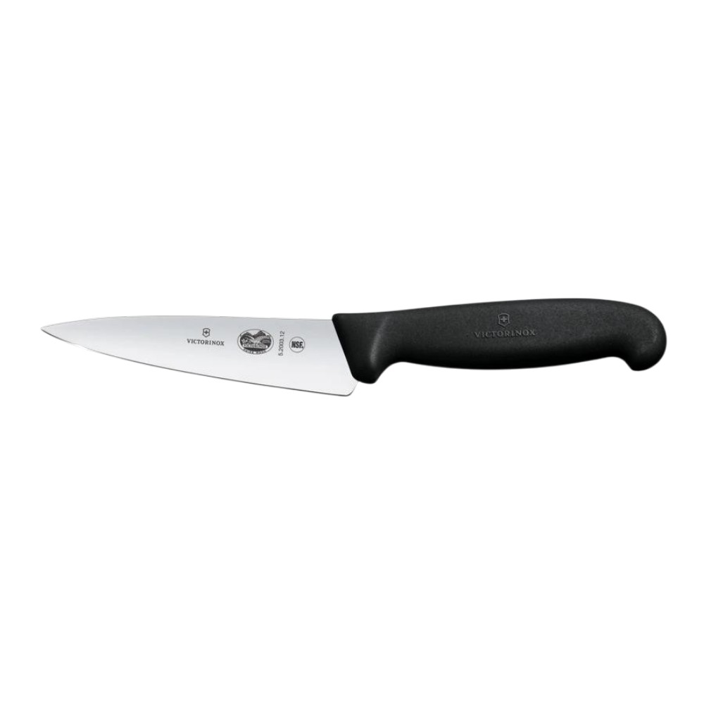 KNIFE VICTORINOX 5.2003.12 12cm COOKS CARVING BLACK
