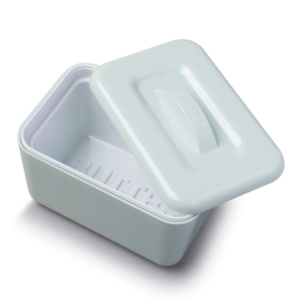 BUTTER DISH ZEAL INSULATED BOX 160x110x90mm SAGE GREEN - Image 2