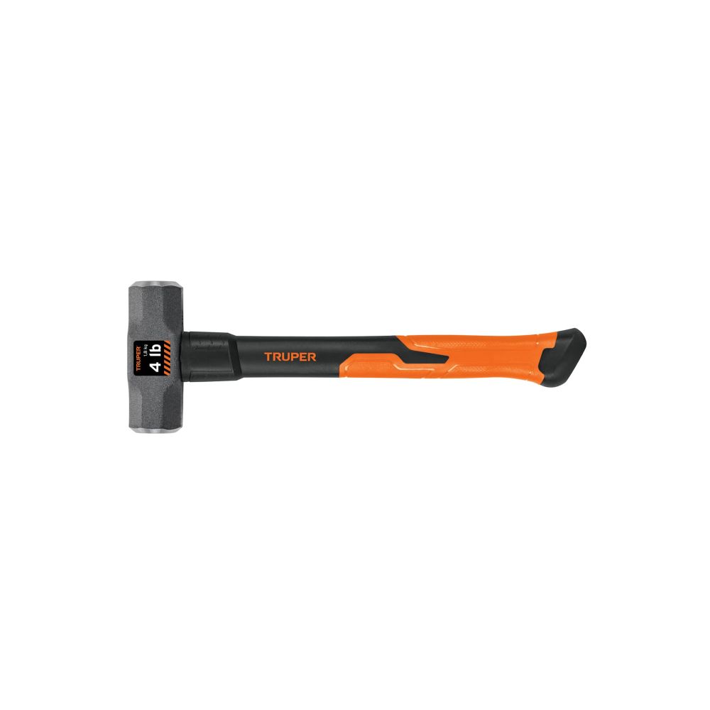 TRUPER SLEDGE HAMMER WITH FIBREGLASS HANDLE 4LB 390mmOA