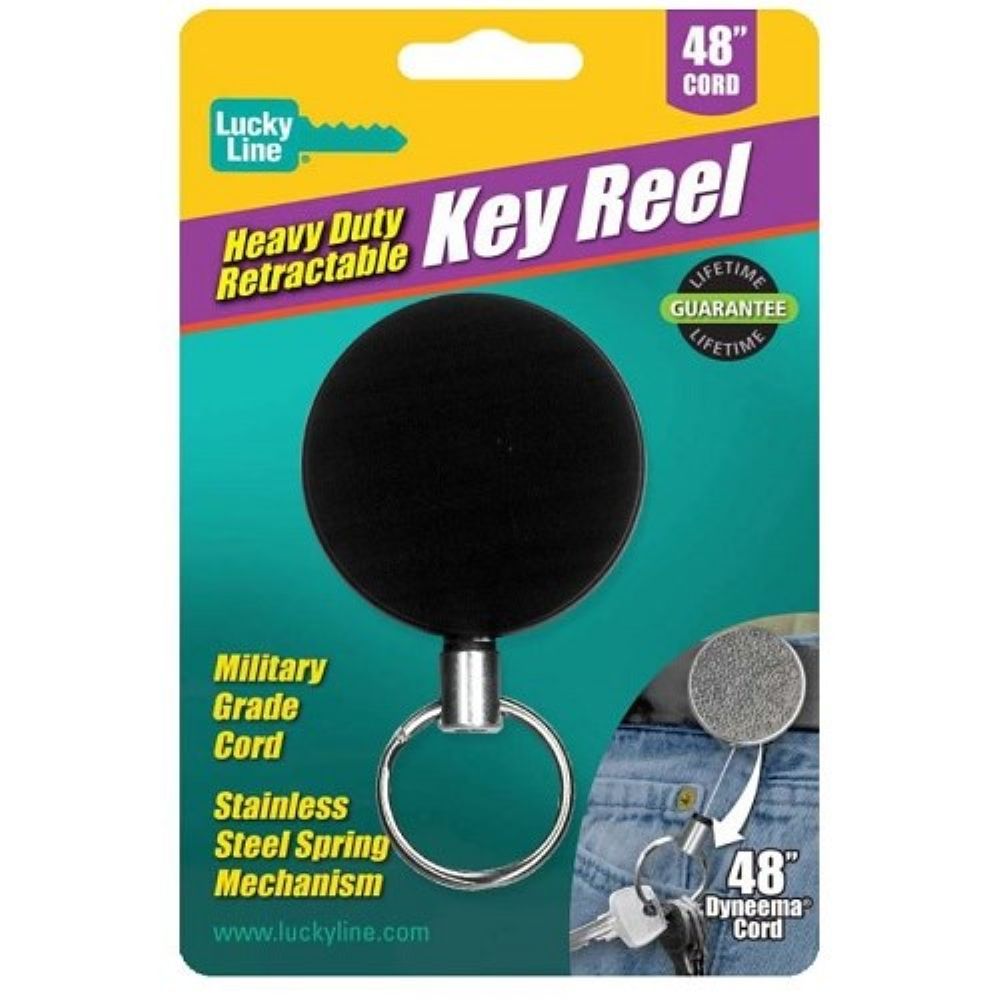 LUCKY KEY REEL 2inch with 48" RETRACTABLE CORD