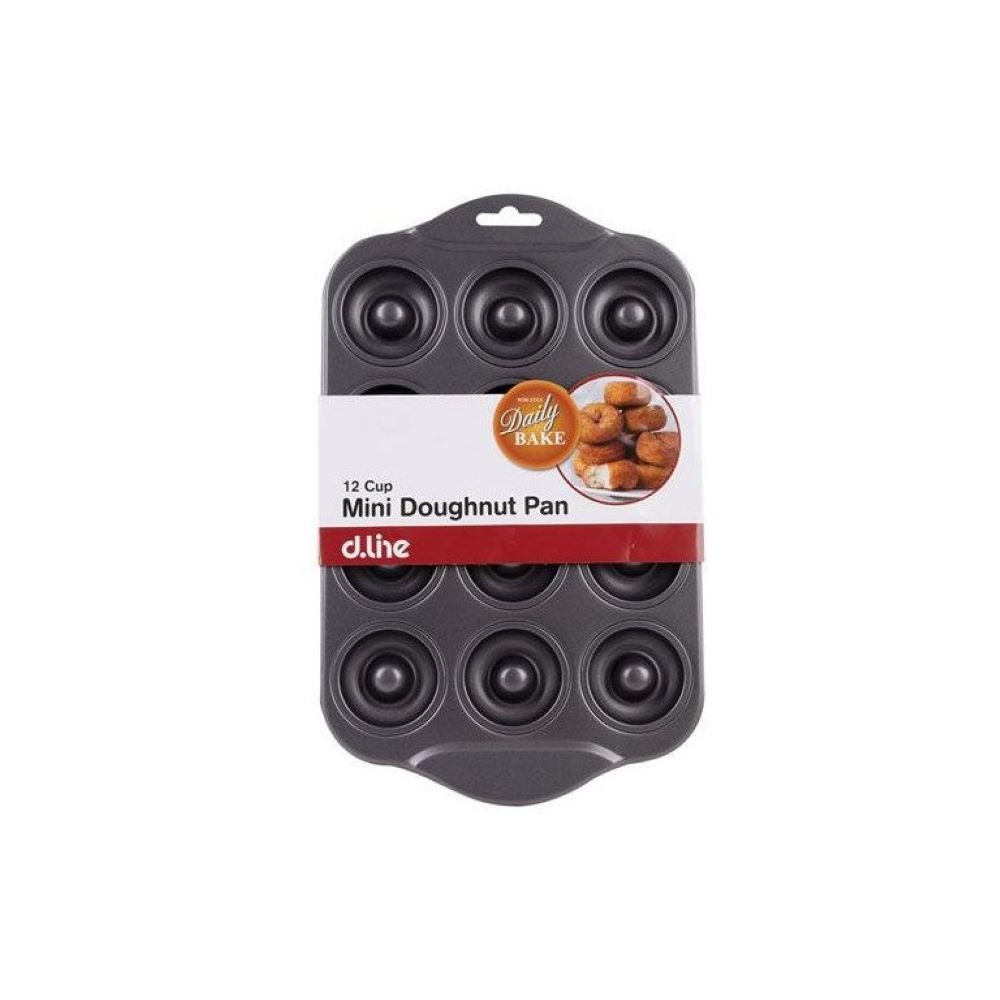 D.LINE MINI DOUGHNUT PAN NON-STICK 12-CUP