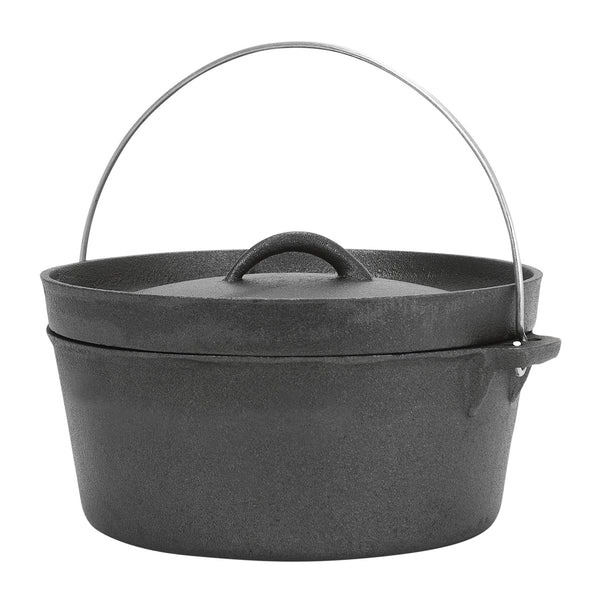 CAMP OVEN CAST IRON 271mm 3.5LTR CAMPMASTER CM7105
