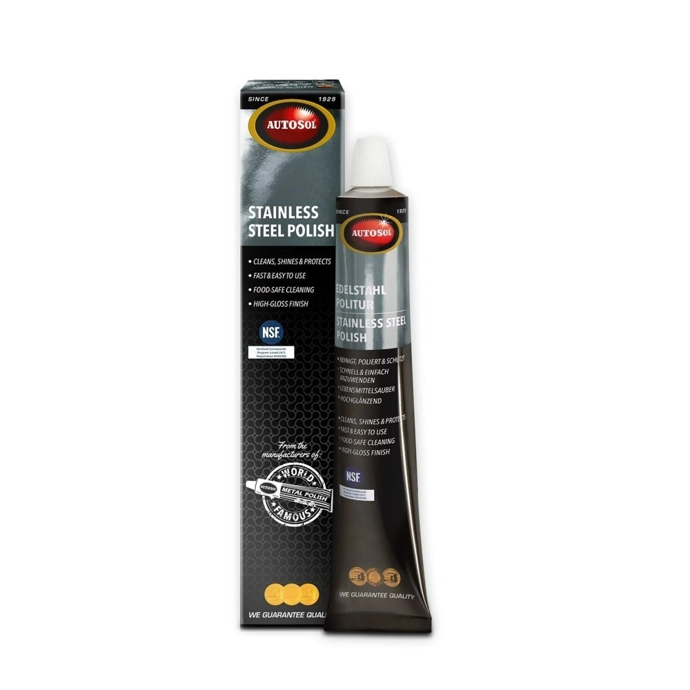 AUTOSOL STAINLESS STEEL POLISH 75ml TUBE (100g)
