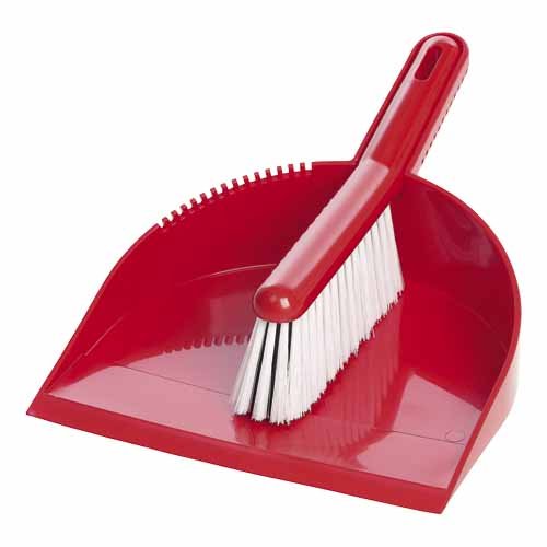 DUST PAN&BRUSH RAVEN 8003 PLASTIC 230mm DELUXE