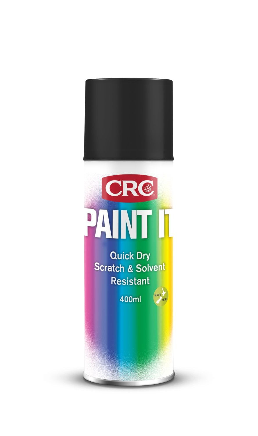 CRC PAINT IT 400ml AEROSOL BLACK SATIN