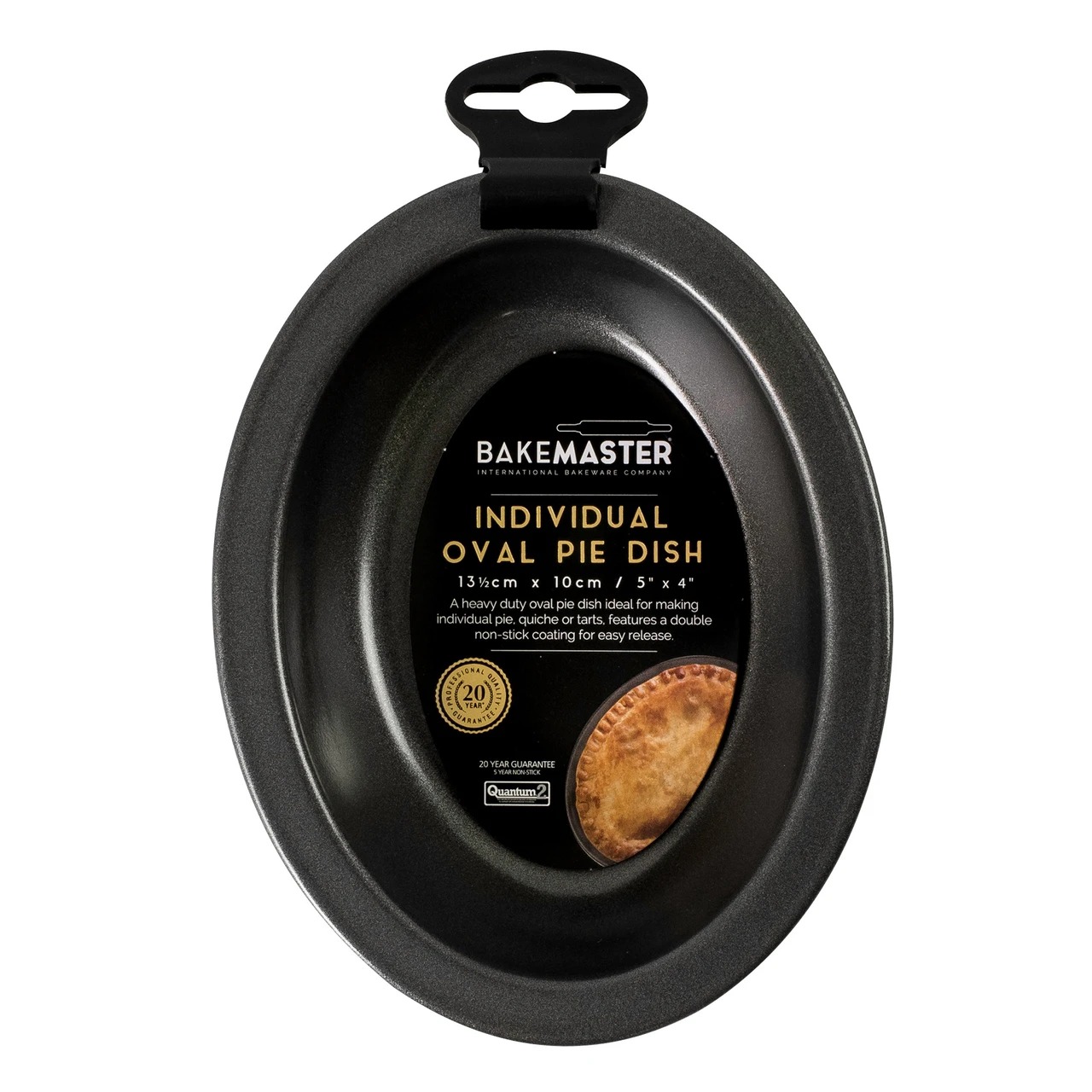 PIE DISH BAKEMASTER 135x100mm OVAL NON-STICK - Image 3