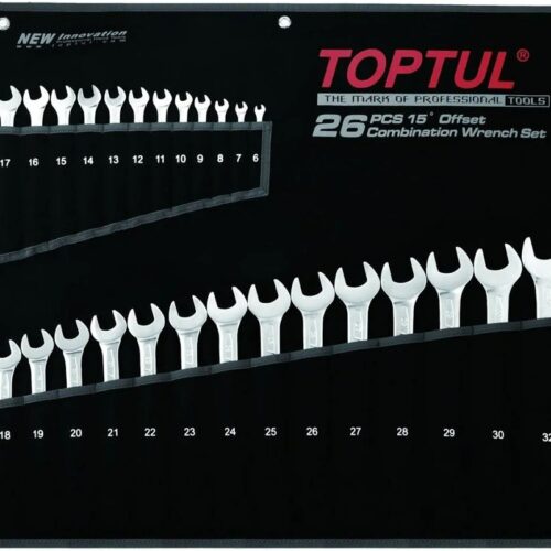 SPANNER SET TOPTUL GPAX2601 R/OE 26PCE 6-32mm