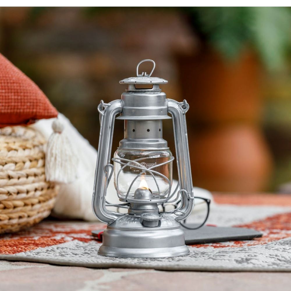 HURRICANE LAMP FEUERHAND 276 ZINC PLATED - Image 3