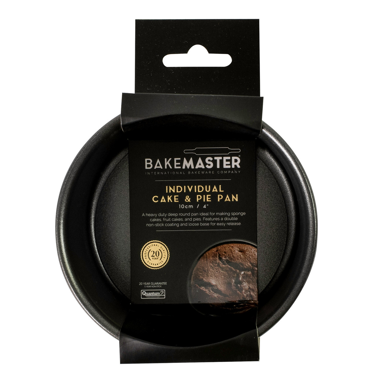 CAKE BAKING TIN ROUND 100mm LOOSE BASE (70mm deep) - Image 3
