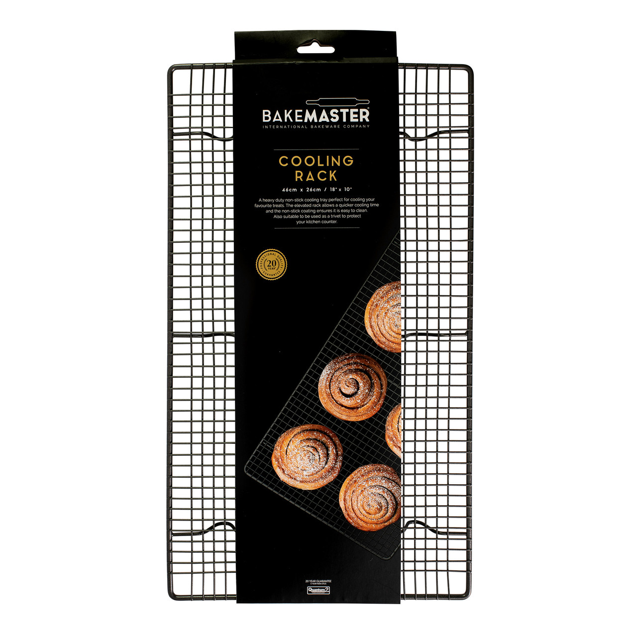 COOLING RACK BAKEMASTER 460x260mm NON-STICK - Image 3