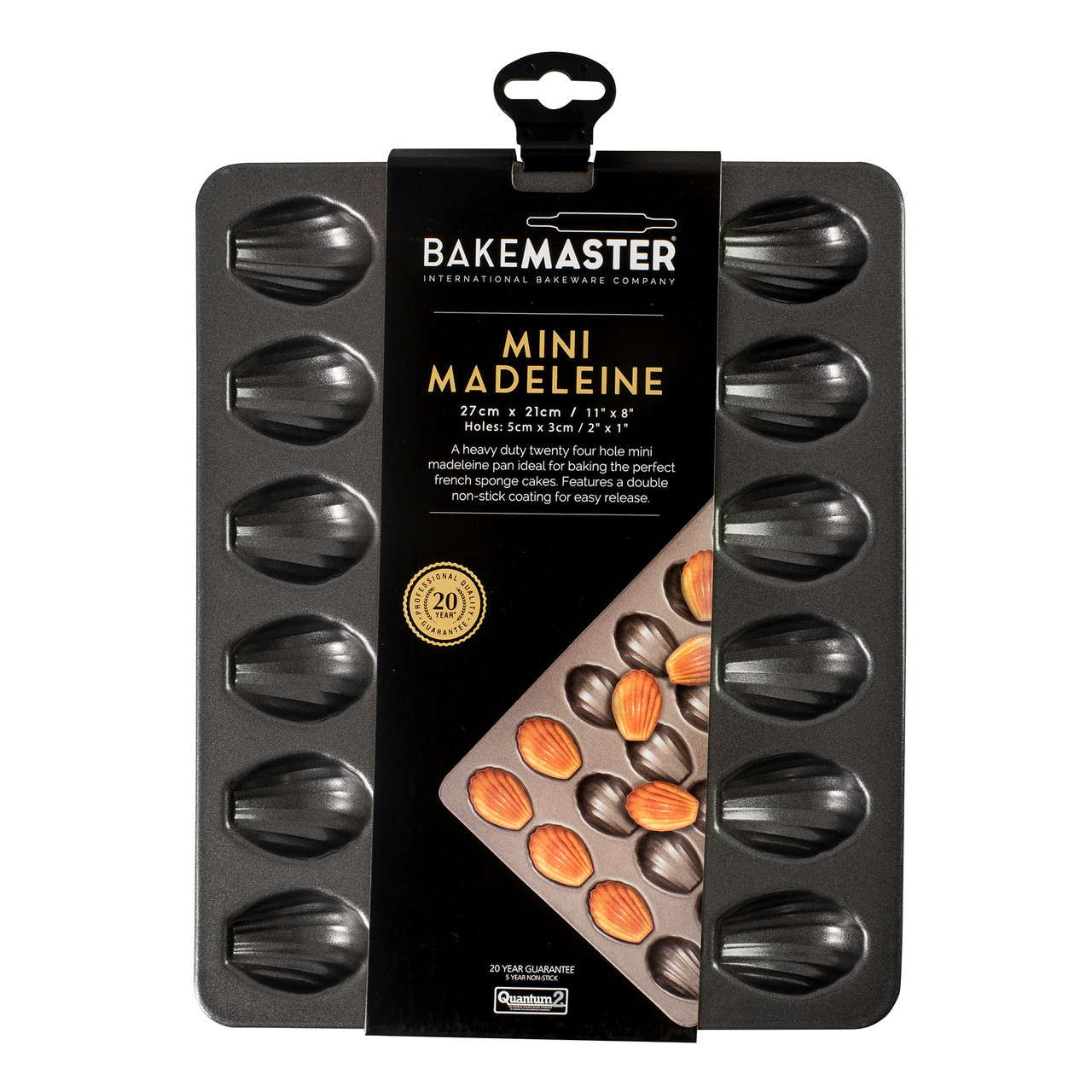 MADELEINE PAN BAKEMASTER 24CUP MINI NON-STICK - Image 3