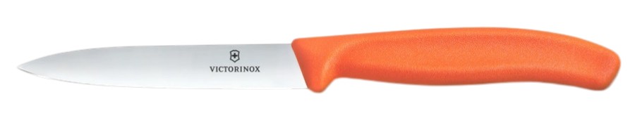 KNIFE VICTORINOX PARING STRAIGHT 10cm ORANGE