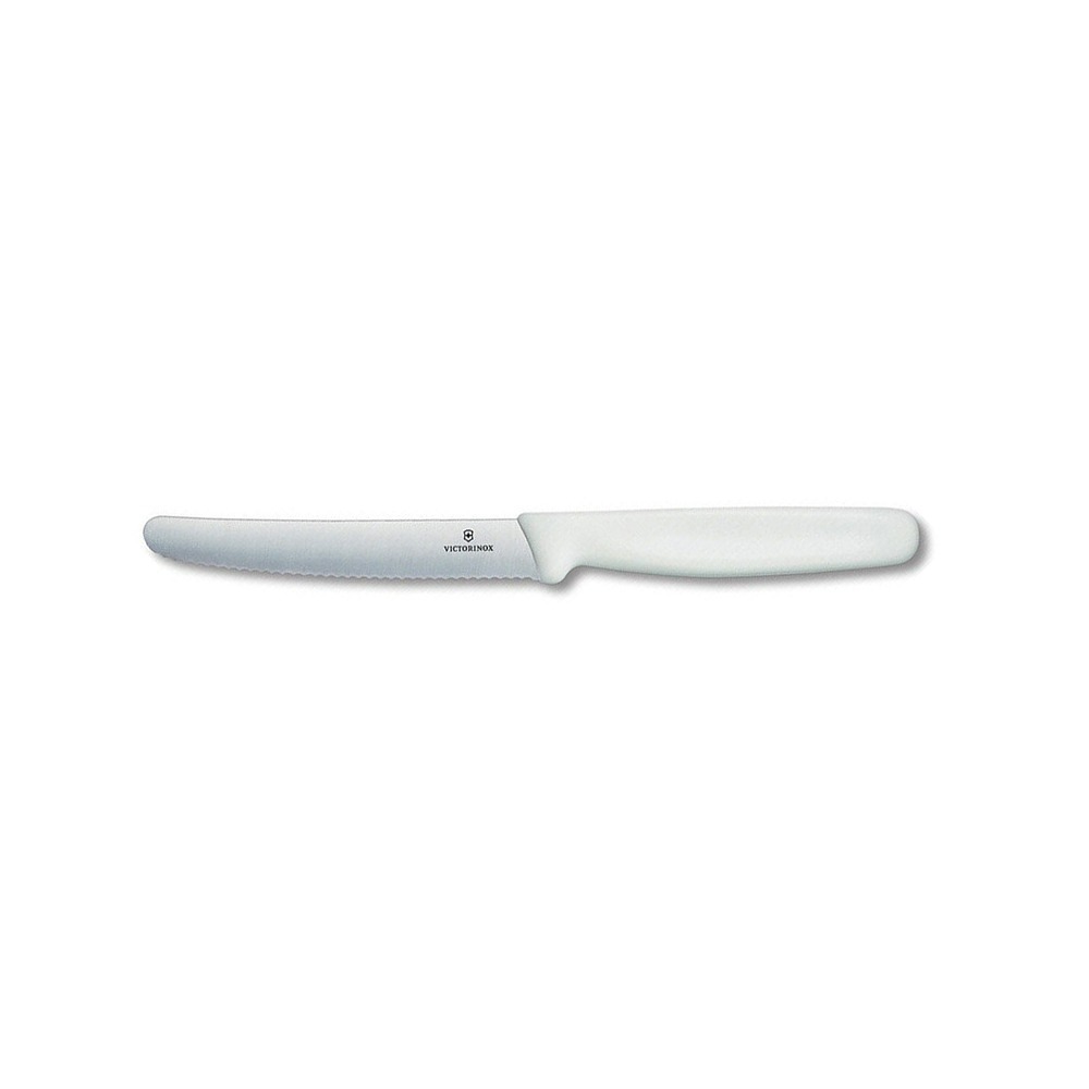 KNIFE VICTORINOX 6.7837 11cm TOMATO WAVY WHITE
