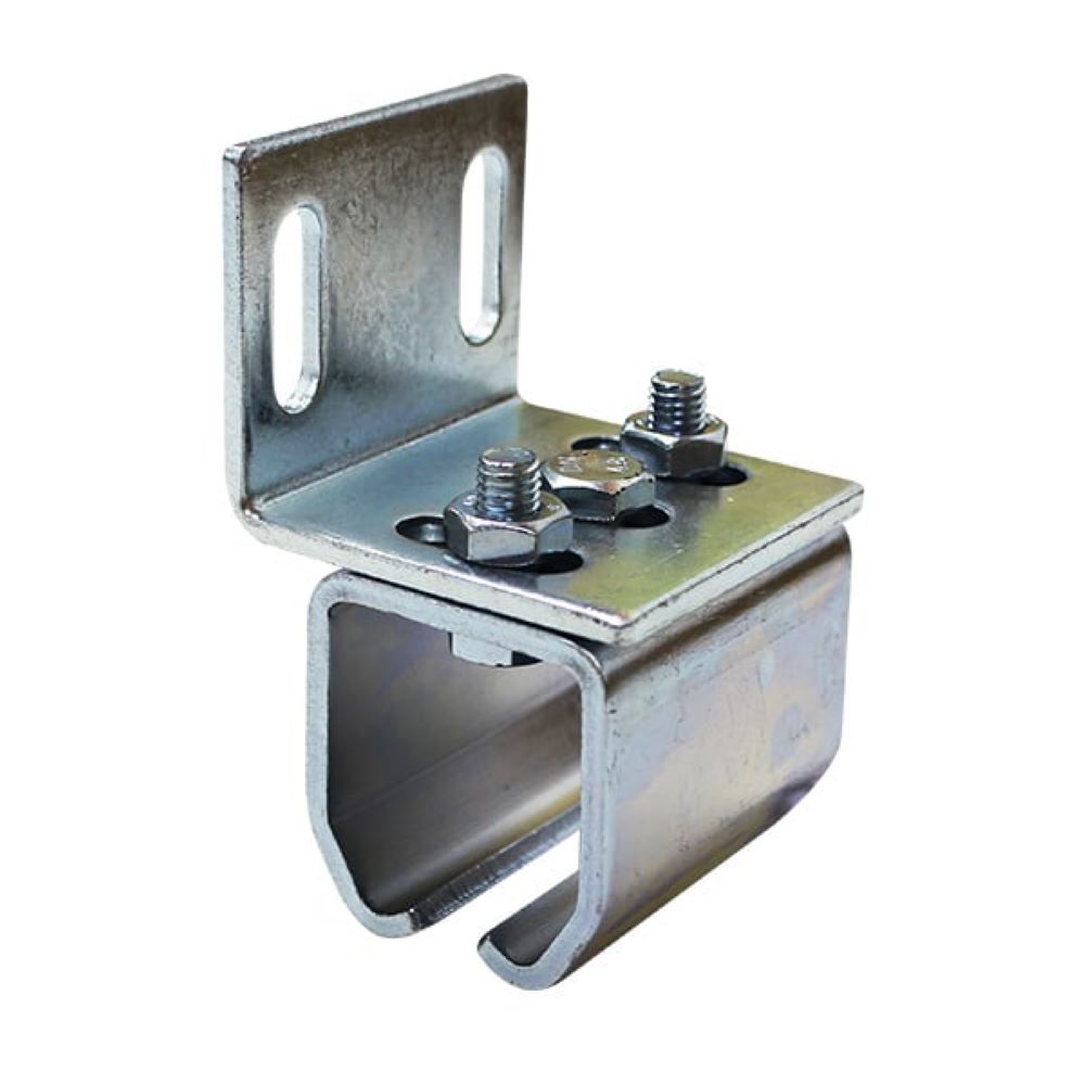 FIXED WALL MOUNT SLIDING DOOR TRACK BRACKET