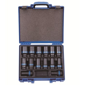 DEEP IMPACT SOCKET SET KING TONY 3/4DR 19-41mm 6-POINT 14pce
