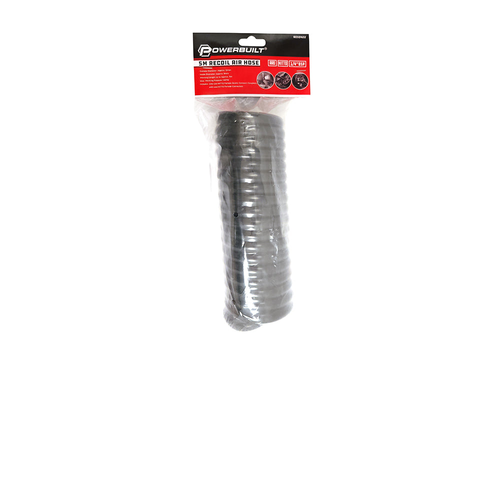 POWERBUILT RECOIL AIR HOSE 5 METRE