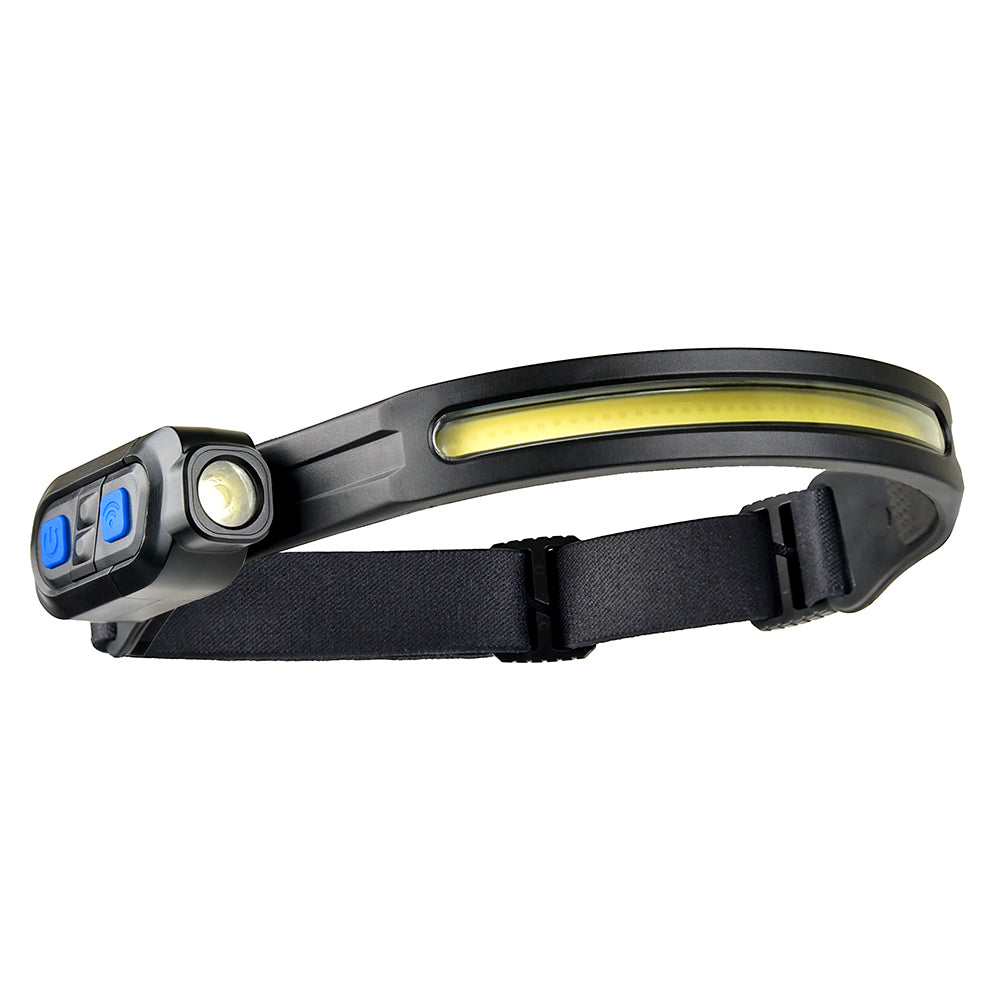 POWERBUILT RAPTOR RAY STINGER-MAX 350 RECHARGEABLE LED HEAD LIGHT 350 LUMEN
