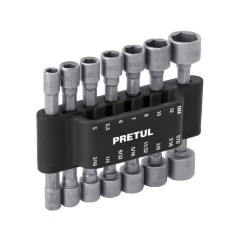 NUT DRIVER SET PRETUL 14Pce