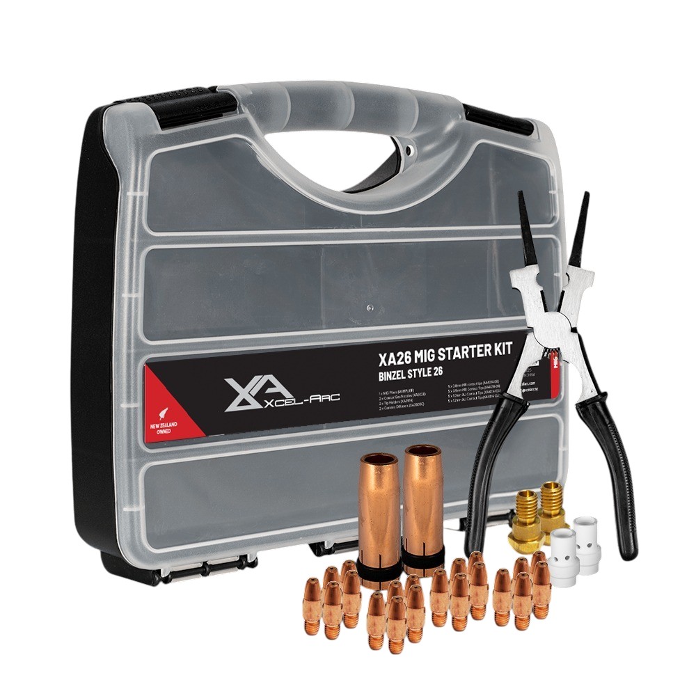 MIG SPARES STARTER KIT XA26 BINZEL STYLE 24 27pce